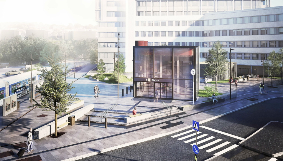 Fornebubanen Skøyen stasjon